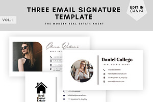 Email Signature Canva Template