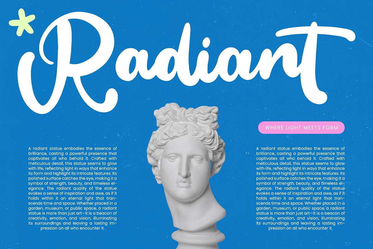 Create Paint Bold Calligraphy Font, a Script Font by stylishtype.co (Photo 13 of 20)