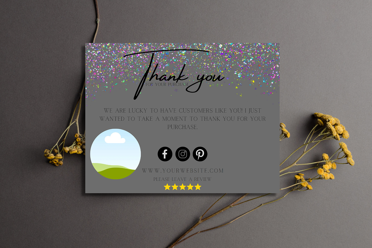Thank You Order Card | Canva, a Card Template by tahananeart (Photo 3 of 8)
