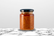 Red pesto - Jar mockup, a Household Mockup by Makestudio (Thumbnail 3 of 5)