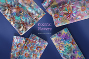 Cosmic Flowers, a Pattern Graphic by Tiger and Flower (Thumbnail 17 of 18)