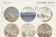 DREAMY Collage Creator. Vintage Art, an Object Graphic by Oksana Trygub (Thumbnail 10 of 22)