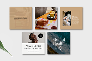 Psychologist Social Media Template