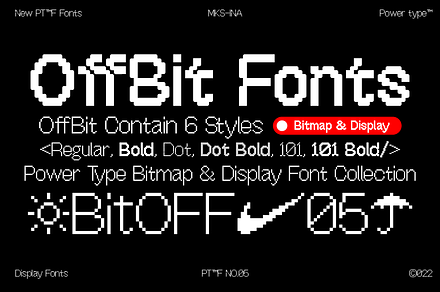 OffBit Font Collections