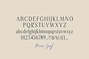 Rumera Serif, a Serif Font by gafaroff studio (Thumbnail 7 of 7)