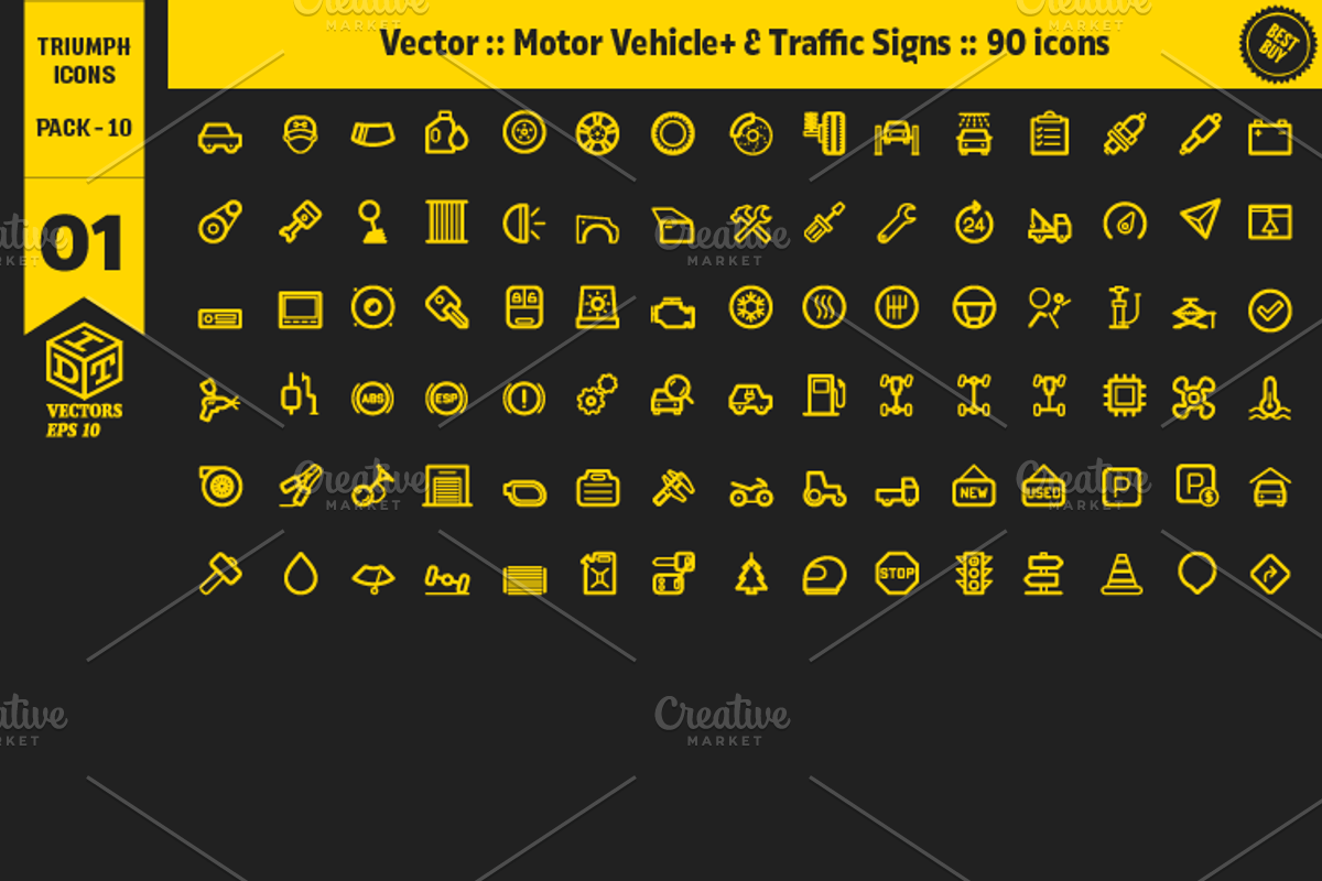 Triumph Icons Pack 10