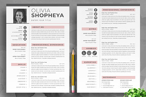 1 & 2 Page Professional Resume / CV