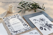 Vector Animals & Summer Flowers Set, a Seasonal Illustration by Yevheniia (Thumbnail 7 of 14)