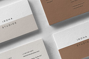 Iroha Business Card Template, a Business Card Template by The Denizen Co. (Thumbnail 2 of 3)