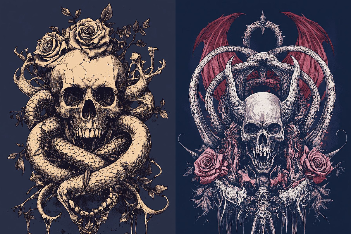 403 Prompts for Gothic Tattoos, an Illustration by Sevenstyles (Photo 4 of 15)