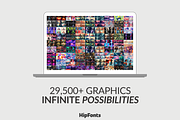 Mega Design Library Bundle, a Decorative Illustration by HipFonts (Thumbnail 4 of 8)