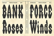 French Octagon, a Font by Wood Type Revival (Thumbnail 2 of 3)