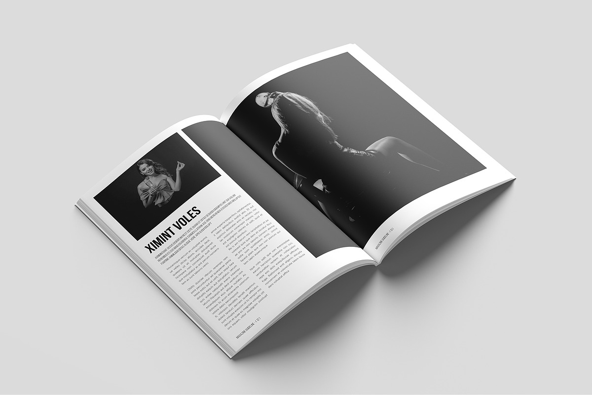 Simple Magazine II Canva Template, a Magazine Template by GoldenGrid Studio (Photo 7 of 9)