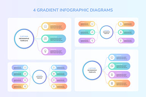 Gradient Infographic Diagrams