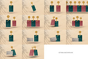 ID badge & business card mockup, a Product Mockup by dpi (Thumbnail 2 of 16)