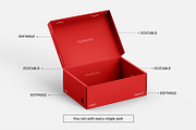 Shoe Box Mockup, a Packaging Mockup by Ram Studio LLC (Thumbnail 12 of 13)