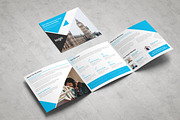 Corporate Square Tri fold Brochure, a Brochure Template by ZAAS (Thumbnail 1 of 5)