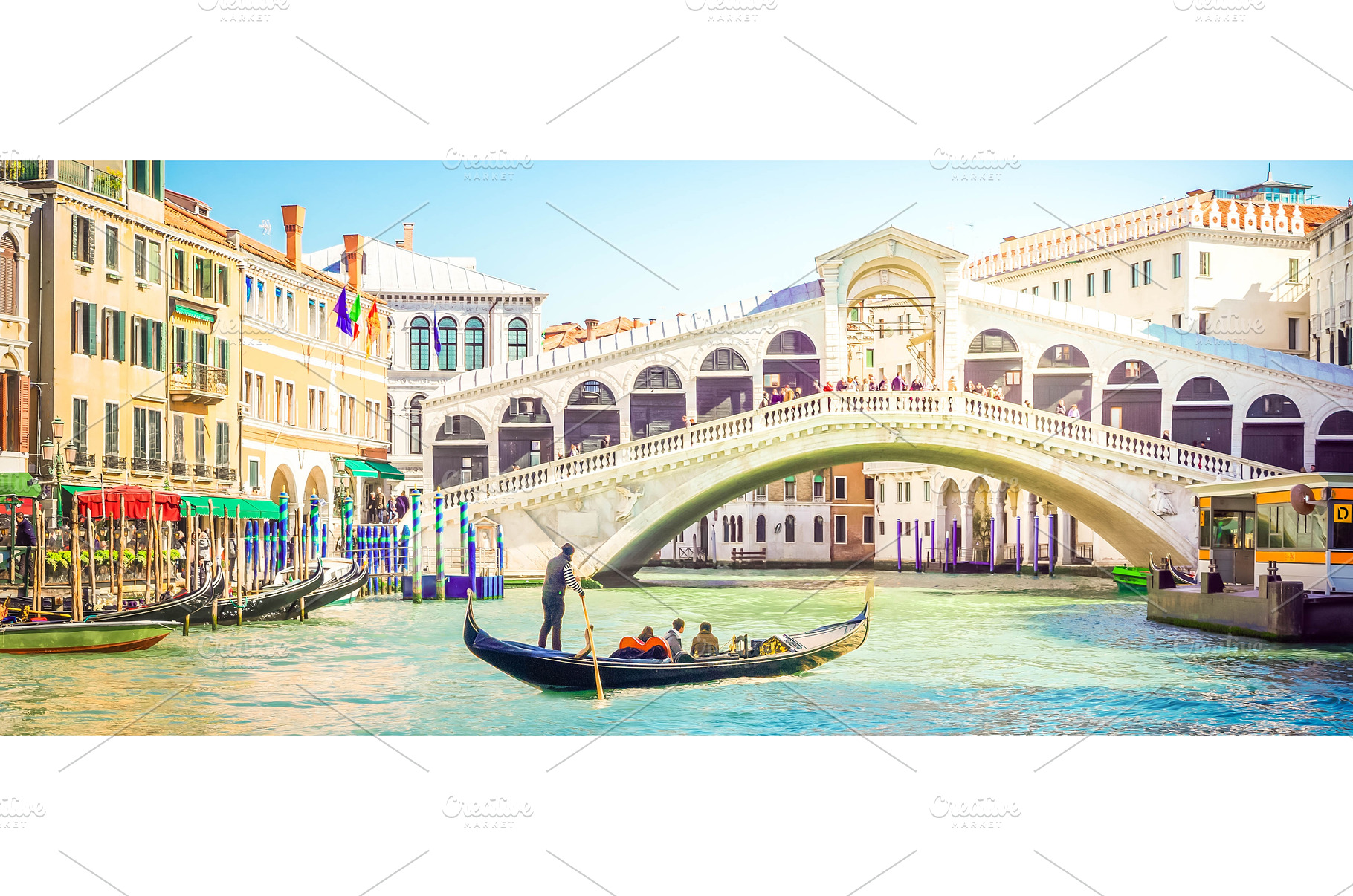 Rialto bridge, Venice, Italy, an Architecture Photo by Neirfy