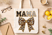 Leopard Bling Mama PNG, an Illustration by Canvas Craft (Thumbnail 5 of 6)