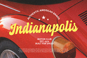 Duckin – Funky Retro Script, a Script Font by Four Lines Std. (Thumbnail 2 of 10)