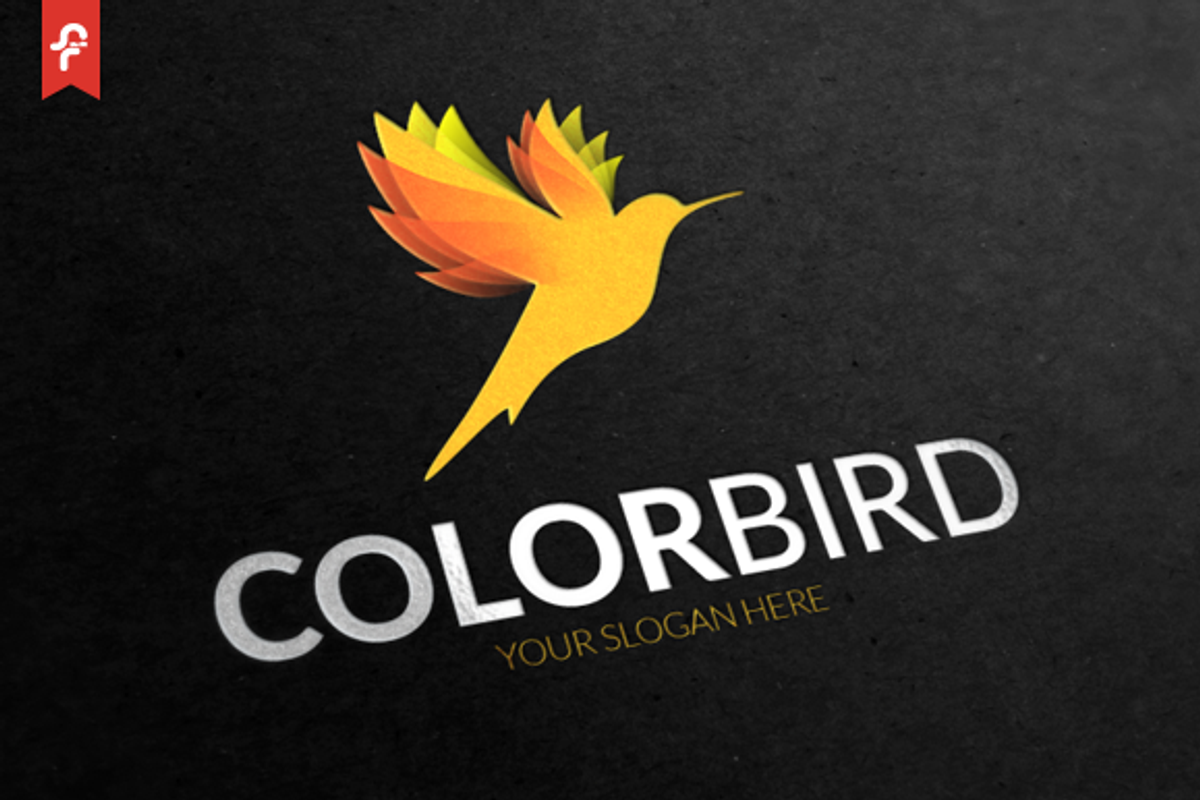 Color Bird Logo, a Branding & Logo Template by ft.studio
