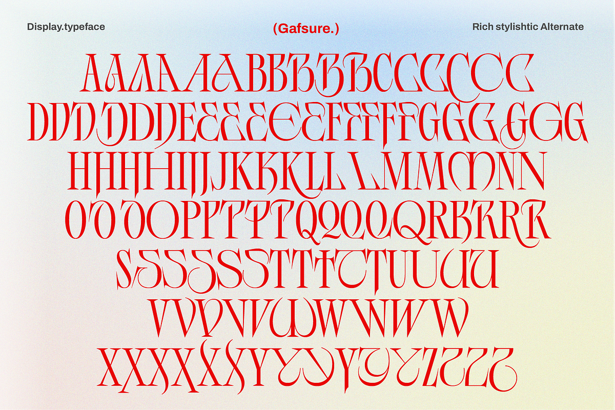 Gafsure | Modern Serif, a Serif Font by Jolicia Type (Photo 12 of 15)