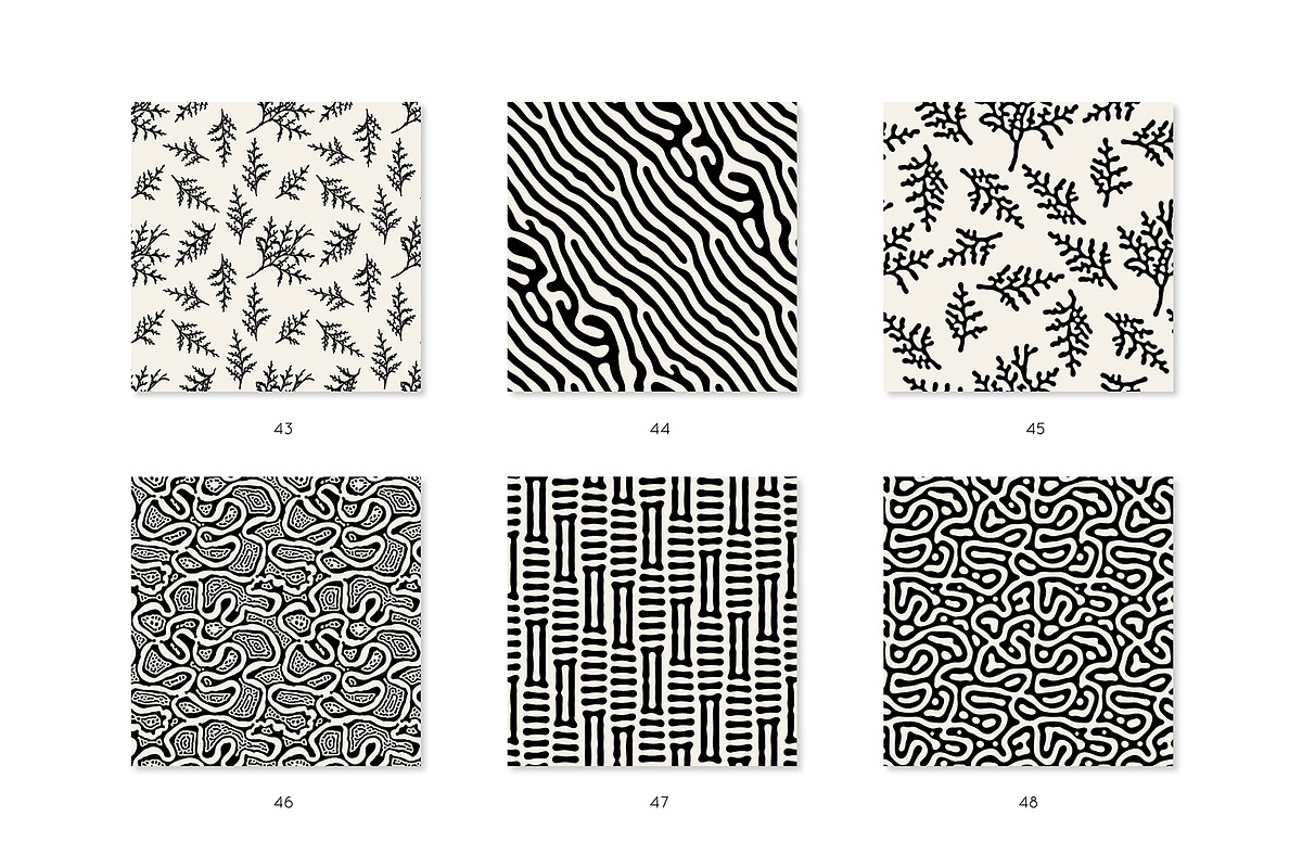 Seamless Patterns Bundle | Vol. 3, a Pattern Graphic by Curly_Pat (Photo 10 of 14)