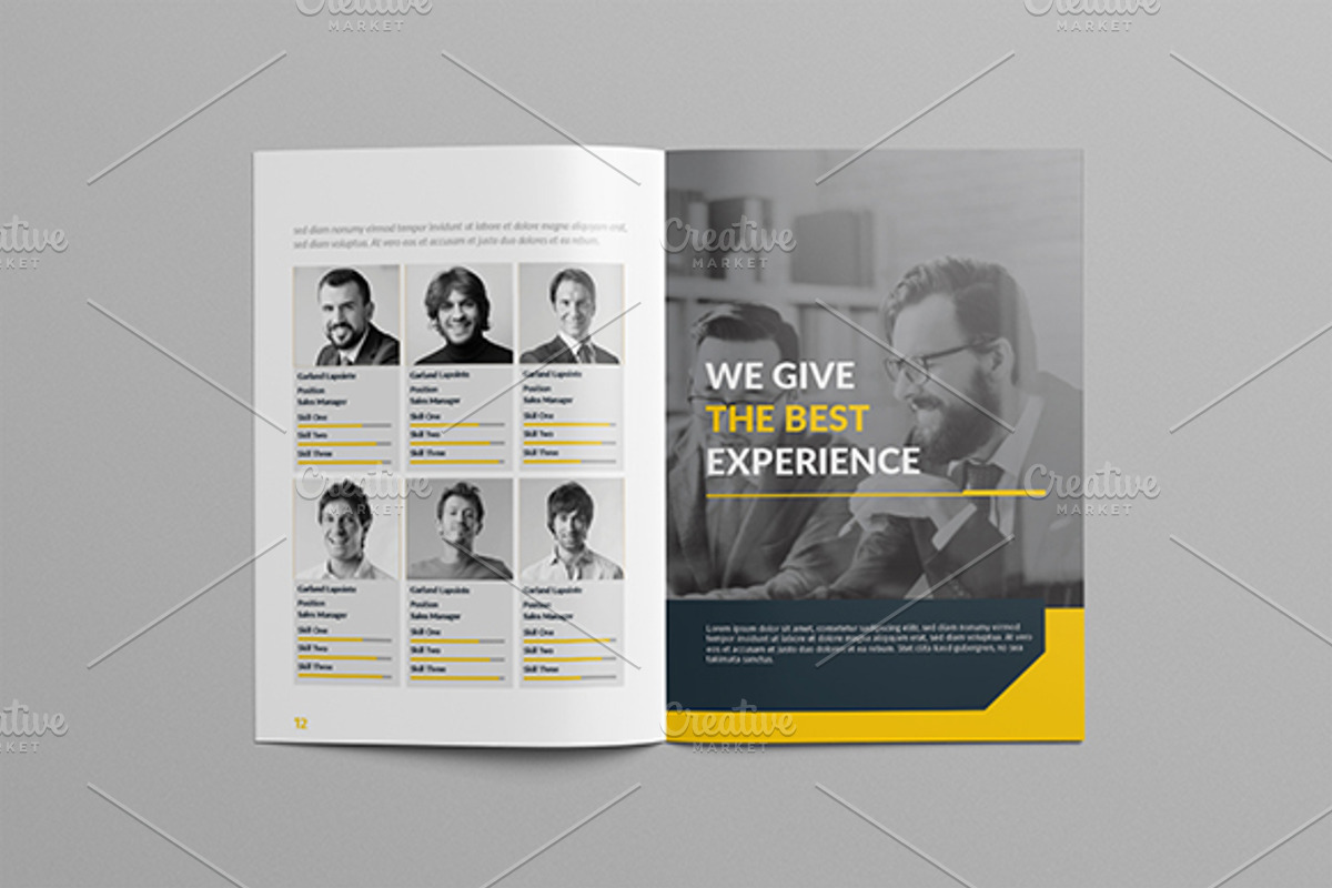 Project Annual Report, a Brochure Template by Birka Studio (Photo 7 of 19)