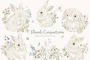 Easter Spring wildflower meadow set, a Decorative Illustration by Grace Noboa Illustrations (Thumbnail 12 of 14)