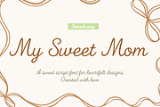 My Sweet Mom, a Handwritten Font by cocodesign (Thumbnail 1 of 7)