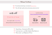 Asian Floral Wedding Menu - B5A, a Card Template by YeeqsWedding (Thumbnail 4 of 4)