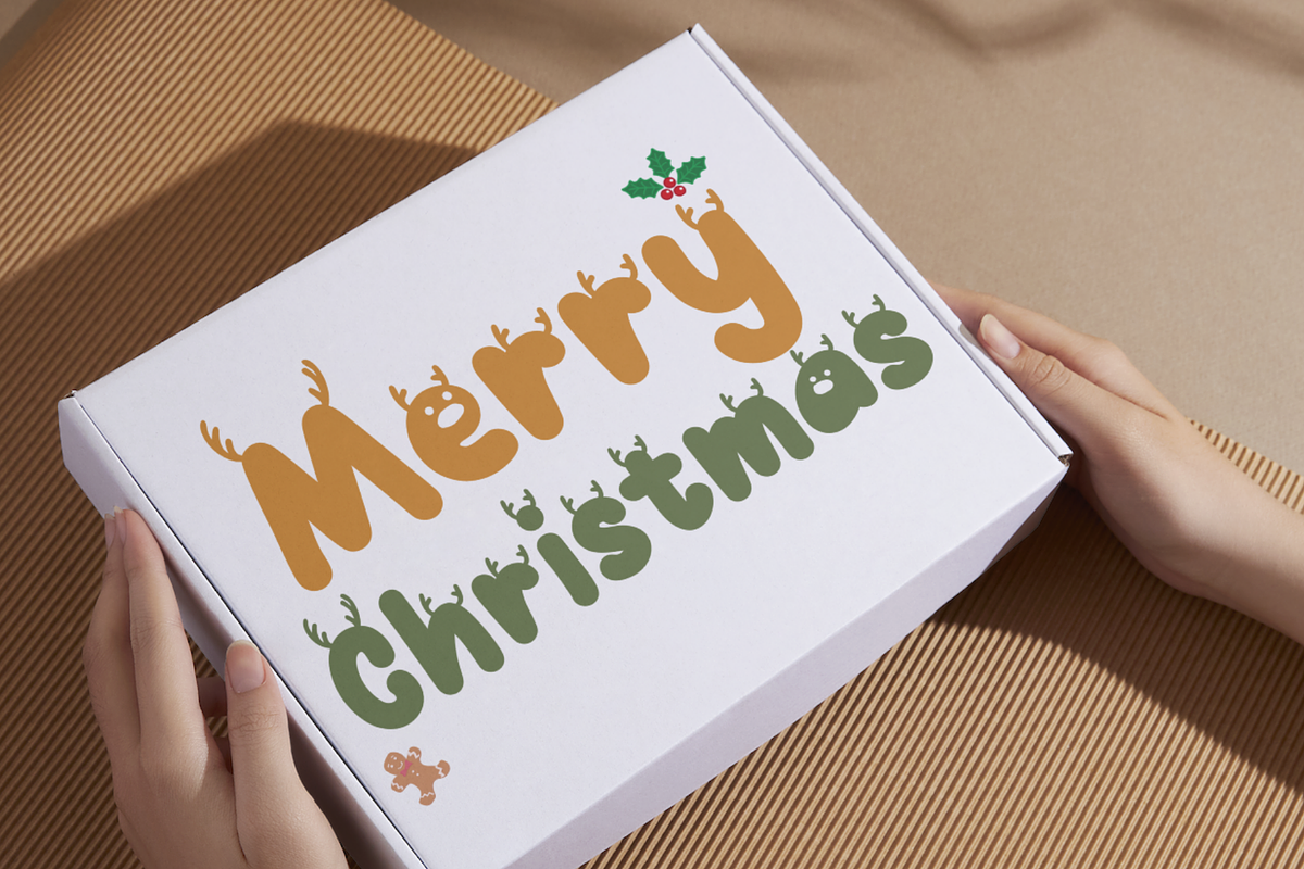 Reindeer font, a Handwritten Font by JJuta (Photo 3 of 6)