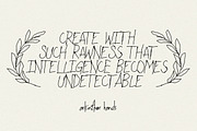 Arkinthor Hands - Font Collection, a Handwritten Font by The Branded Quotes (Thumbnail 5 of 9)