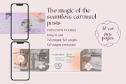 Tarot Reader Instagram Carousal Pack, a Social Media Template by Mochi Atelier (Thumbnail 10 of 10)
