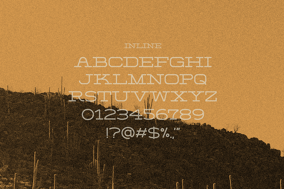 Burro Wash - Slab Serif Display Font, a Slab Serif Font by Sombrero Craft (Photo 3 of 6)