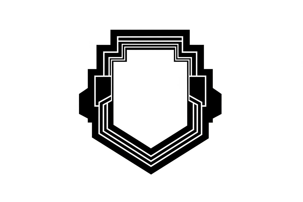 Art Deco Shield Frame SVG Bundle, an Illustration by Creativeshirt (Photo 22 of 31)