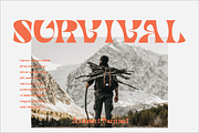 Bournue, a Serif Font by Muksal Creative (Thumbnail 7 of 8)
