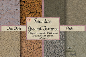 Seamless Ground Textures - Deep Dark