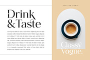 Classy Vogue - Stylish Serif, a Serif Font by Variatype (Thumbnail 9 of 16)