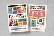 Food Drive Flyer Templates, a Flyer Template by BrandPacks (Thumbnail 5 of 5)
