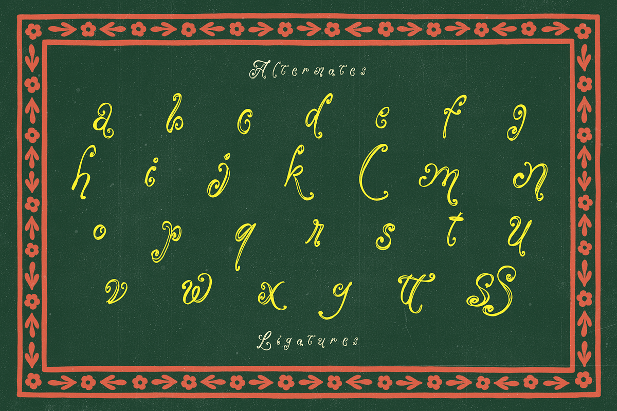 Rolling Scribless Curly Scribble, a Handwritten Font by Haps Space (Photo 9 of 15)