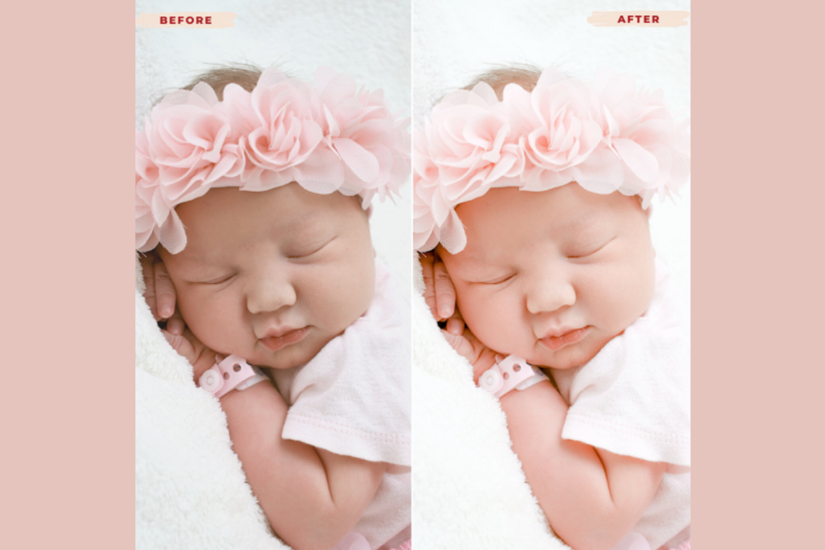 NEWBORN Mobile Lightroom Presets preview 3