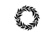 Botanical Floral Wreath SVG Bundle, an Illustration by Designs_River (Thumbnail 7 of 31)