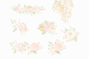 Pastel Watercolor Rainbow Clipart, an Illustration by PrettyGrandmillennial (Thumbnail 4 of 5)