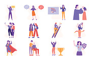 Women’s Day Illustration Pack, an Illustration by Vector Portal (Thumbnail 5 of 5)