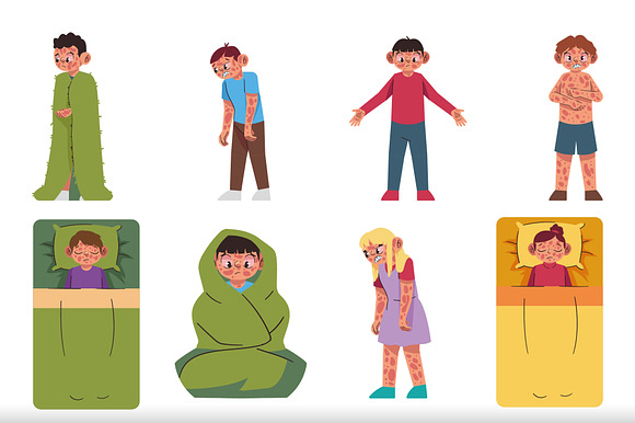 Kawasaki Disease Illustration Set preview 2