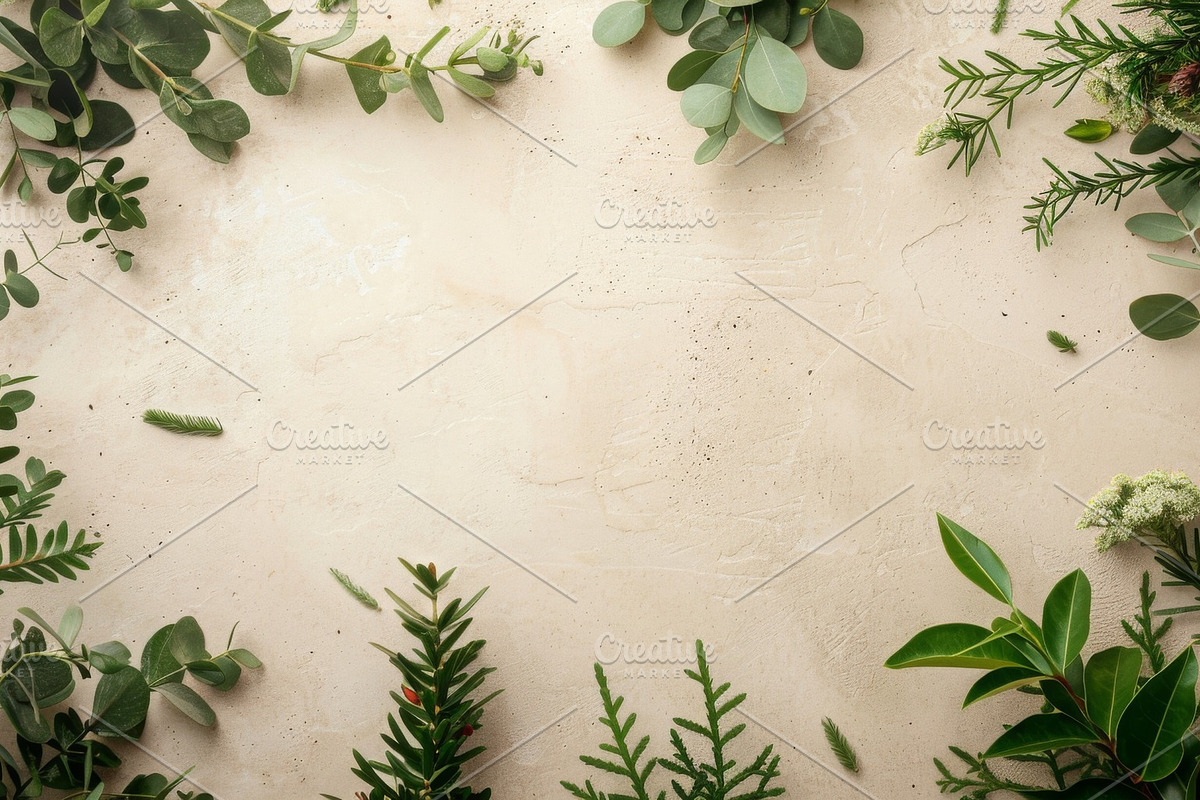 99 Frames of green leaves, a Nature Photo by Handmadefont (Photo 14 of 100)
