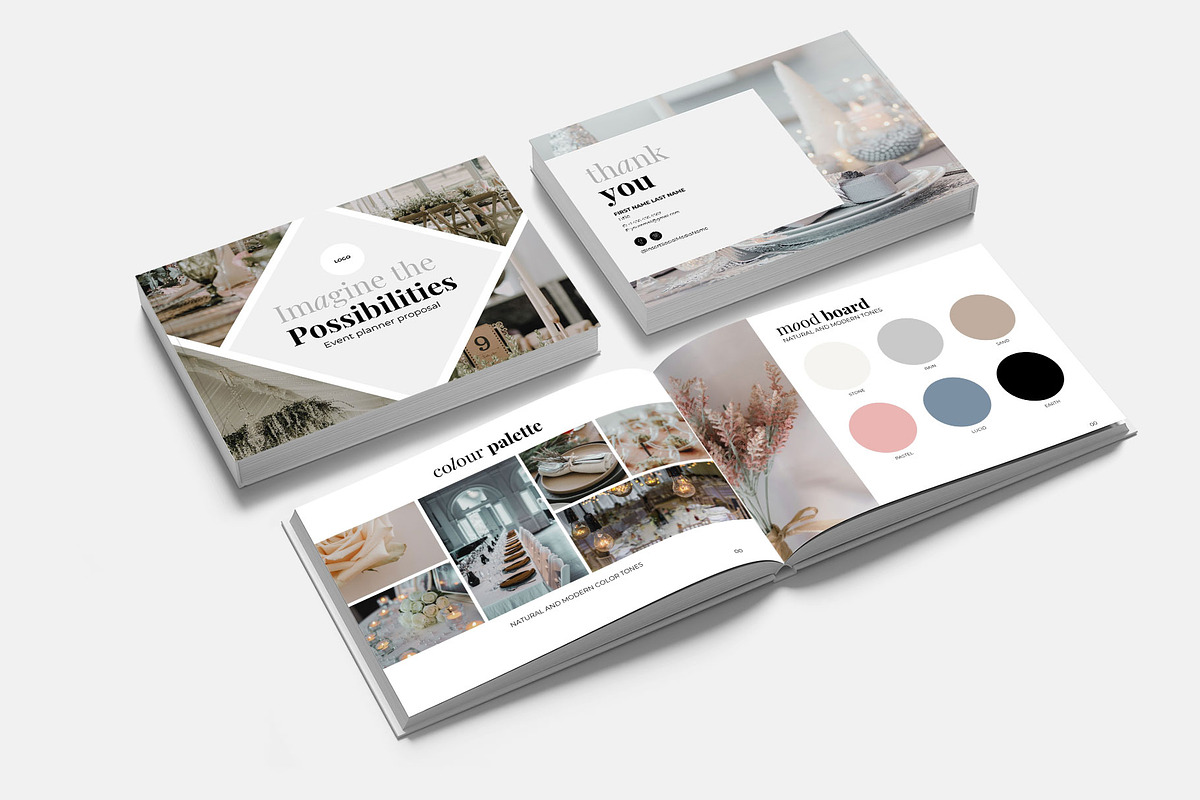 Event and Wedding Planner Template, a Print Template by InkBlue Templates (Photo 2 of 8)