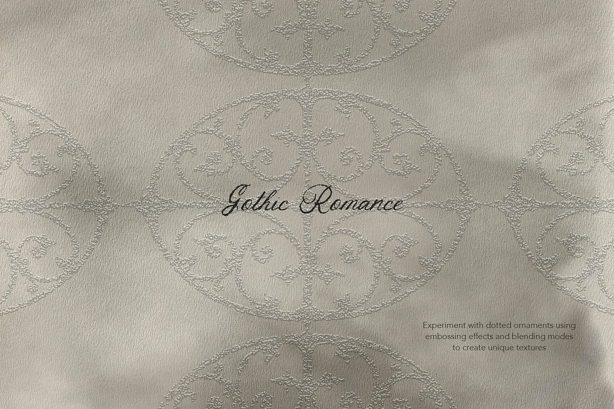 Gothic Chrome & Dotted Ornaments, an Object Graphic by Eva Gentle (Photo 8 of 12)