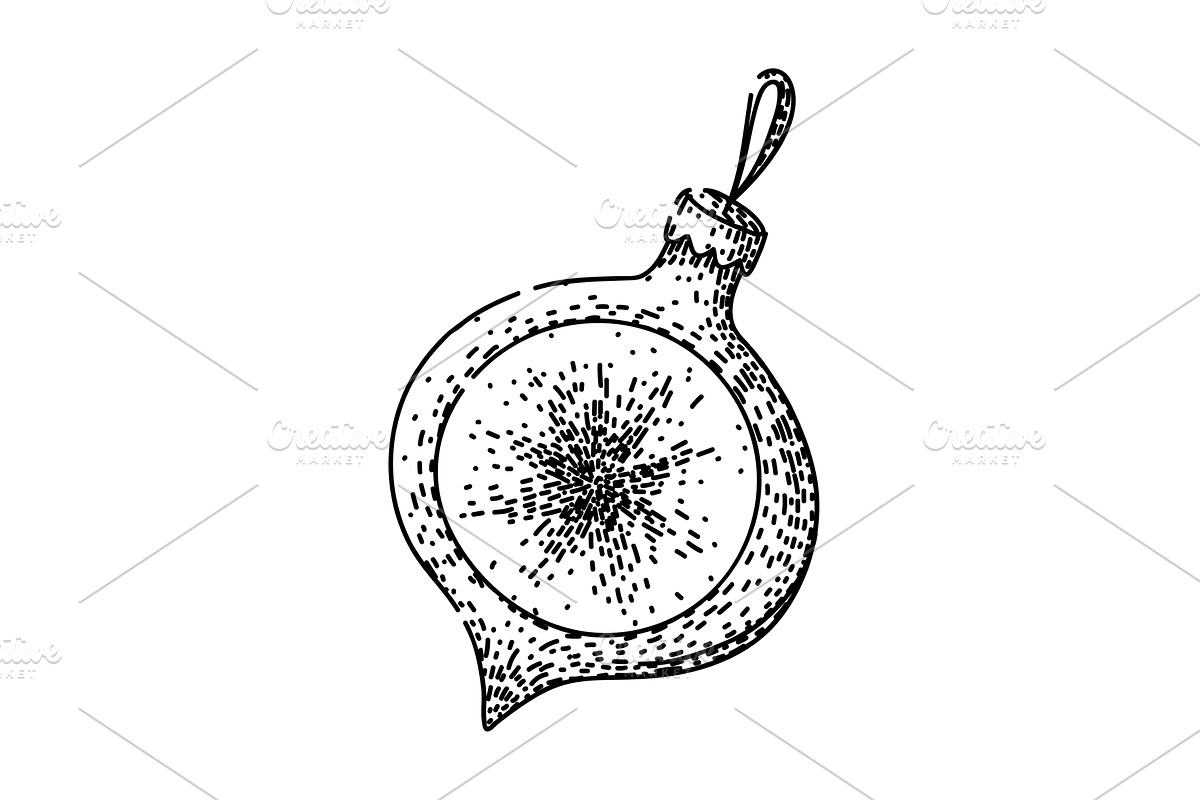 santa christmas toys sketch hand, an Illustration by pikepicture